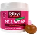 Riley's Originals Delicious Bacon Flavored Pill Wrap Dog Treat, 4.2-oz jar