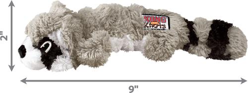Show full view: KONG Scrunch Knots Raccoon Dog Toy, Small/Medium slide 4 of 9