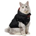 Frisco Heavy Weight Matte Quilted Volume Dog & Cat Puffer, Black, Small