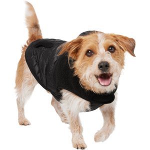 Black and White Chewy V Coat for Dogs and Cats