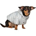 Frisco Heavy Weight Iridescent Quilted Dog & Cat Hooded Puffer Coat, Medium