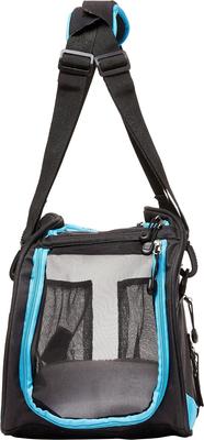 Show full view: Bergan Voyager Airline-Approved Dog & Cat Carrier Bag, Medium/Large, Black slide 4 of 9