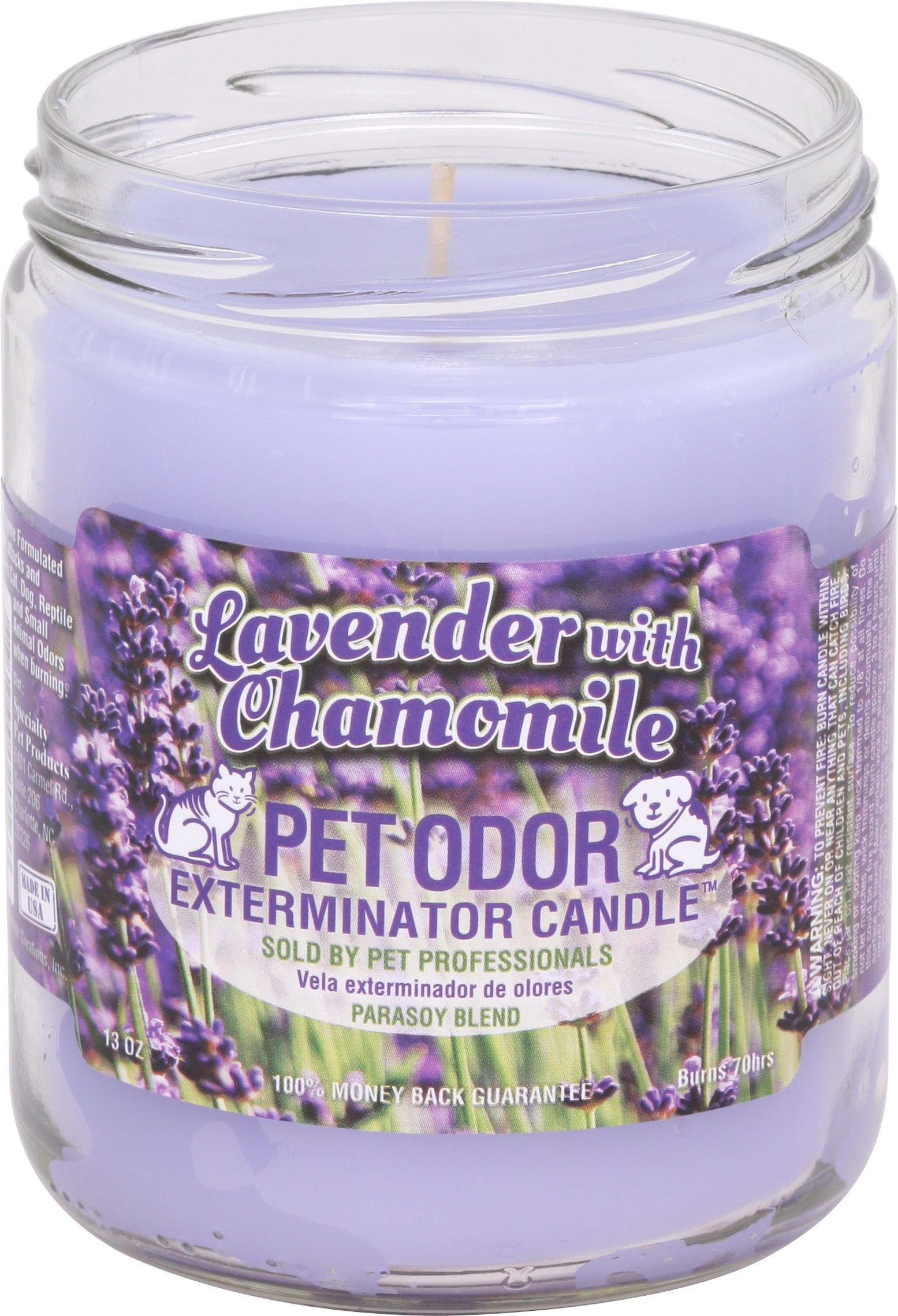 Does this candle while burning let out the black smoke that stains