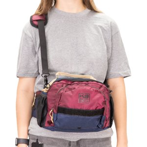 K9 Sport Sack K9 Kompanion Walking Dog Supply Bag Accessory with Leash, One Size, Twilight Maroon