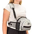 K9 Sport Sack K9 Kompanion Walking Dog Supply Bag Accessory with Leash, One Size, Glacier Gray
