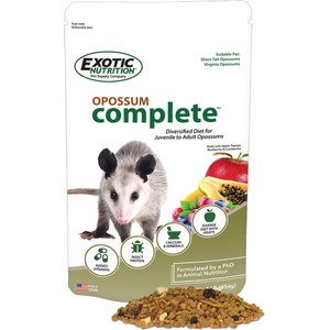 Exotic Nutrition Opossum Complete small-Pet Food, 4-lb bag