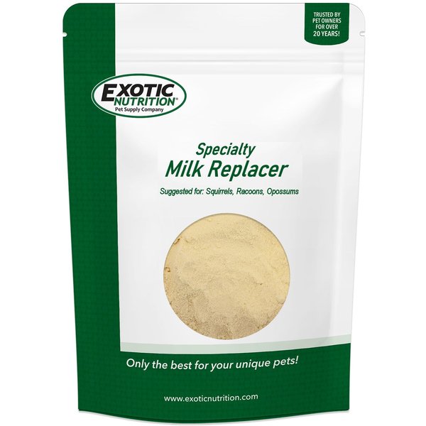EXOTIC NUTRITION Specialty Milk Replacer SmallPet Milk Supplement, 8.8