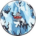 Tuffy's Ultimate Flyer Squeaky Plush Dog Toy, Camo Blue