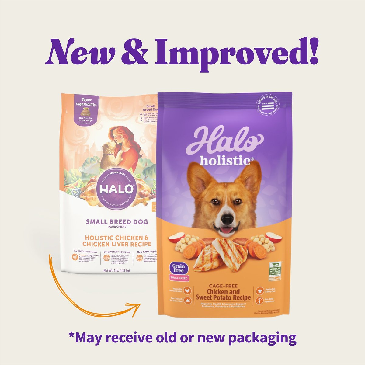 Halo small shop breed dog food