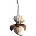 Polly's Pet Products Hawaiian Flower Bird Toy, Brown, Small