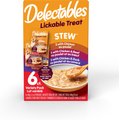 Hartz Delectables Stew Non-Seafood Lickable Cat Treats Variety Pack, 1.4-oz pouch, 6 Count