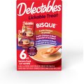 Hartz Delectables Bisque Non-Seafood Lickable Cat Treats Variety Pack, 1.4-oz pouch, 6 Count