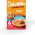 Hartz Delectables Stew Lickable Cat Treats Variety Pack, 1.4-oz pouch, 6 count