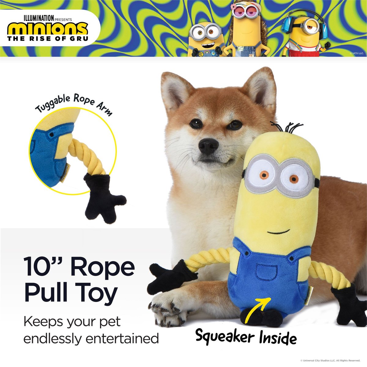 Despicable me 2024 dog toy