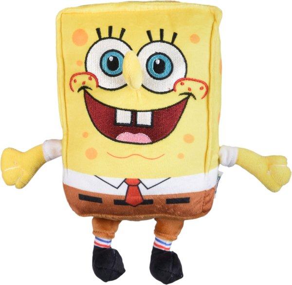 Discontinued - Fetch for Pets Spongebob Figure Plush Squeaky Dog Toy ...