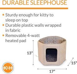 K&H Pet Products Heated Kitty Sleephouse slide 2 of 8