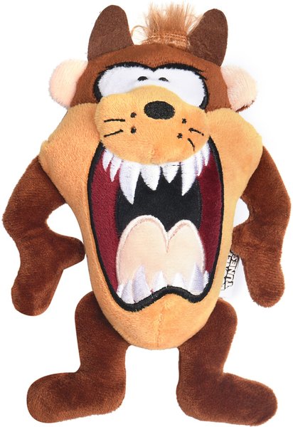 Fetch For Pets Warner Bros Taz Large Big Head Plush Squeaky Dog Toy slide 1 of 5