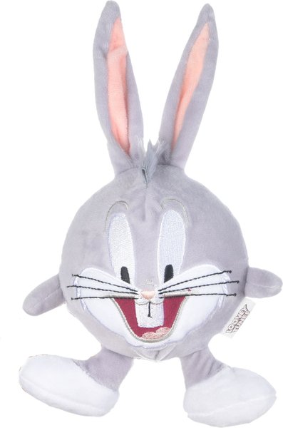 Fetch For Pets Warner Bros Bugs Bunny Ball Body Plush Squeaky Dog Toy slide 1 of 4
