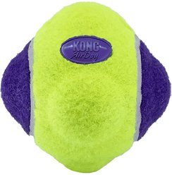 KONG AirDog Knobby Tennis Ball Squeaky Dog Toy, Medium slide 1 of 3