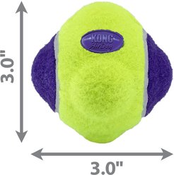 KONG AirDog Knobby Tennis Ball Squeaky Dog Toy, Medium slide 2 of 3