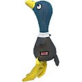 KONG Shakers Shimmy Mallard Plush Dog Toy, Green