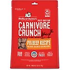 Stella & Chewy's Carnivore Crunch Grass-Fed Beef Recipe Freeze-Dried Raw Dog Treats, 3.25-oz bag