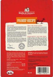 Stella & Chewy's Carnivore Crunch Grass-Fed Beef Recipe Freeze-Dried Raw Dog Treats, 3.25-oz bag slide 2 of 8