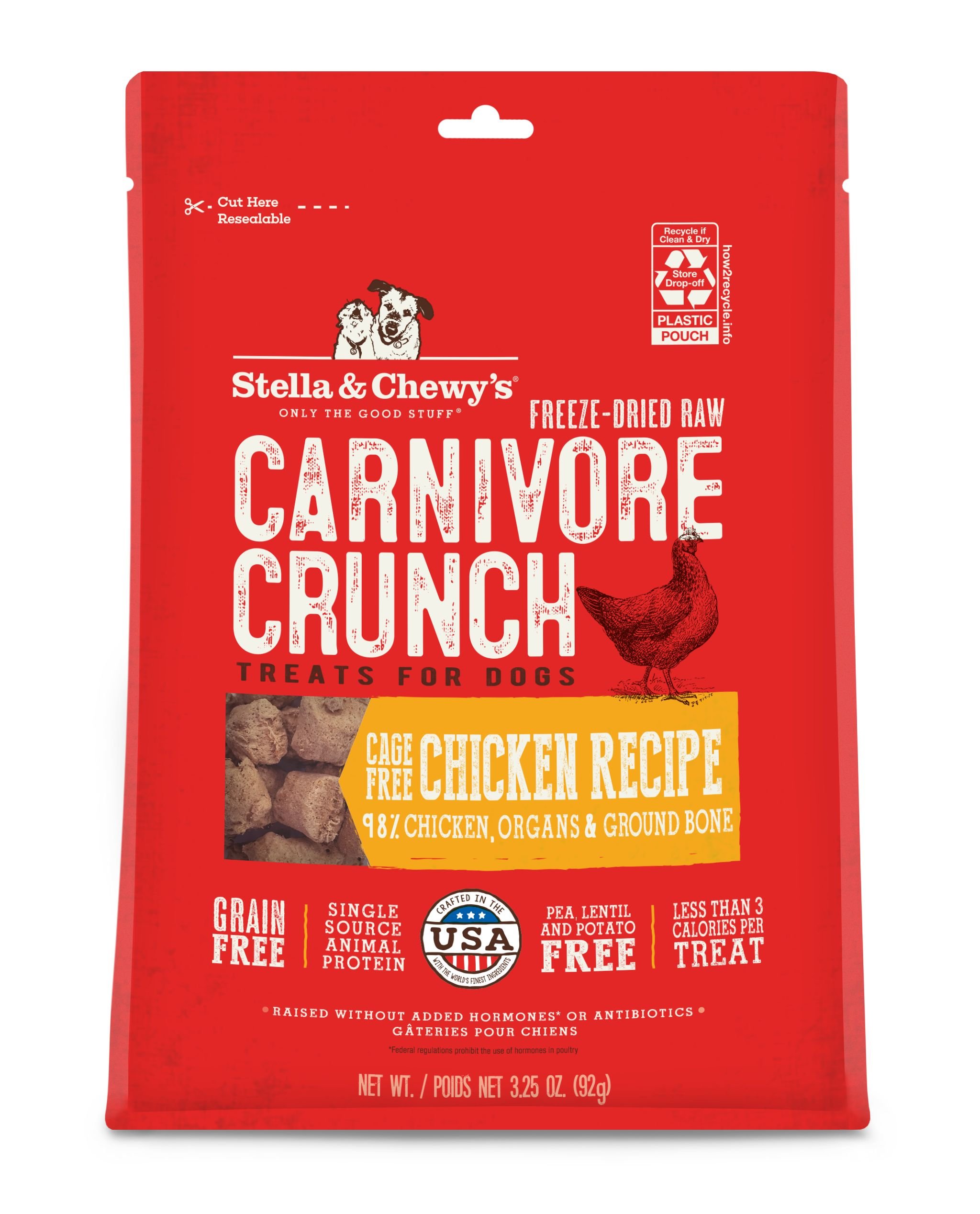 STELLA & CHEWY'S Carnivore Crunch CageFree Chicken Recipe FreezeDried