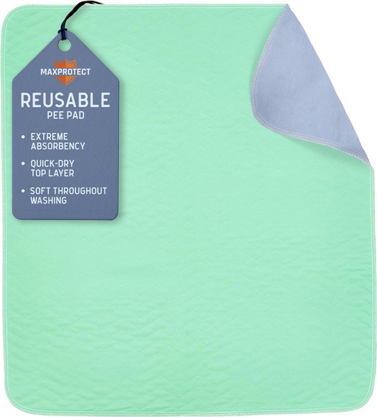 Chew + Heal Max Protect Quick-Dry Reusable Dog Pee Pads, 34-in, 1 count slide 1 of 8