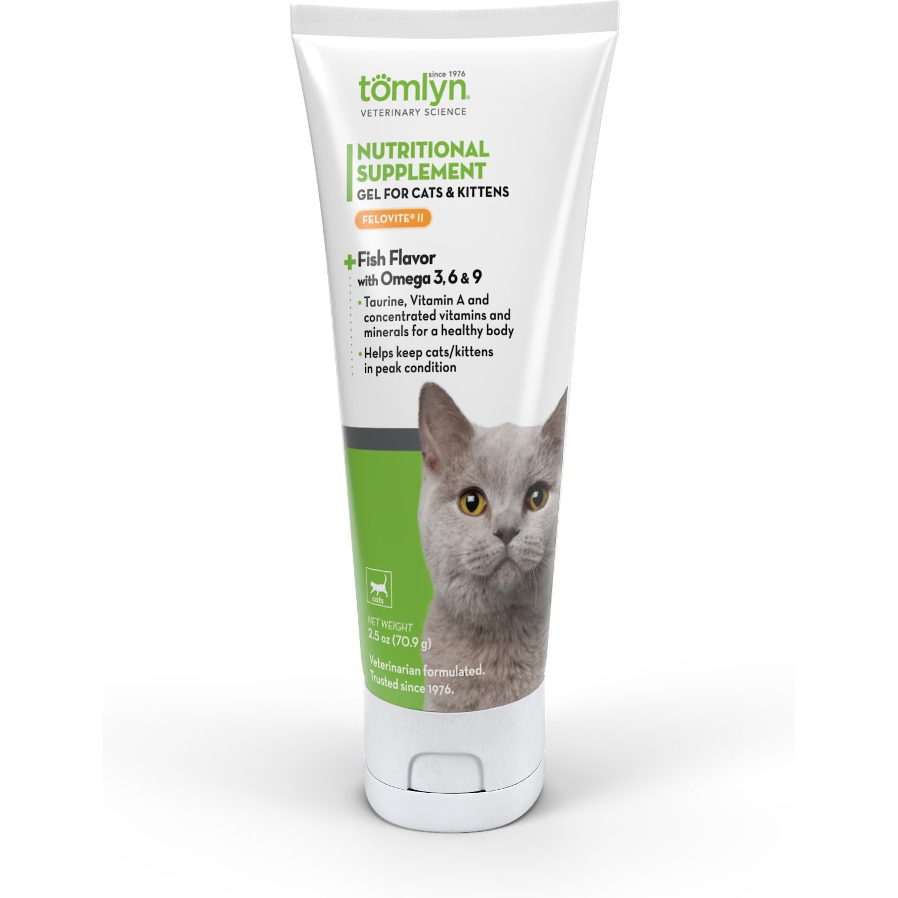 Discontinued - TOMLYN Felovite II Gel Nutritional Supplement for Cats ...