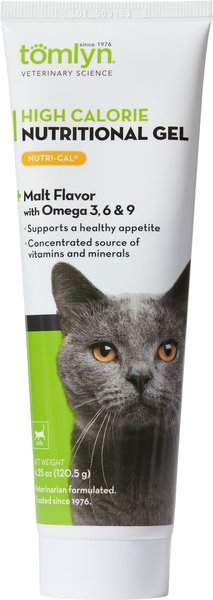 Tomlyn Nutri-Cal Gel High Calorie Supplement for Cats, 4.25-oz tube slide 1 of 6