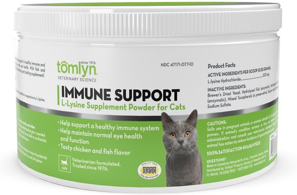 Tomlyn Immune Support Powder Immune Supplement for Cats, 3.5-oz tub slide 1 of 5