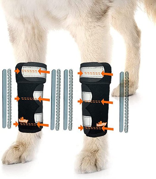 NeoAlly 3-in-1 Front Leg Dog Splint Braces, Large/X-Large slide 1 of 7