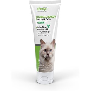 Tomlyn Laxatone Catnip Flavored Gel Hairball Control Supplement for Cats, 4.25-oz tube