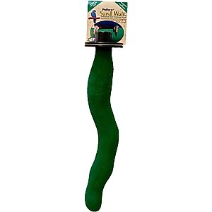 Polly's Pet Products Orthopedic Sandwalk Bird Perch, Green, Large
