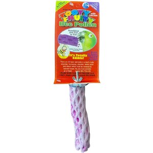 Polly's Pet Products Grape Flavor Tooty Fruity Bee Pollen Bird Perch, Purple, Small