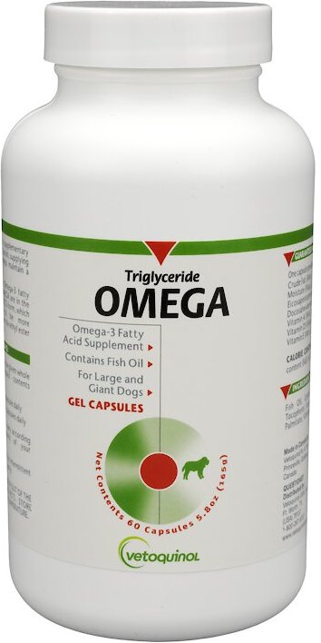 VETOQUINOL Triglyceride OMEGA Omega 3 Fatty Acids Large Giant