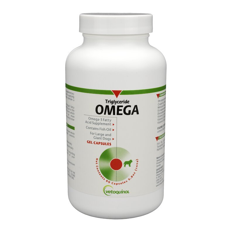 VETOQUINOL Triglyceride OMEGA Omega3 Fatty Acids Large & Giant Breed