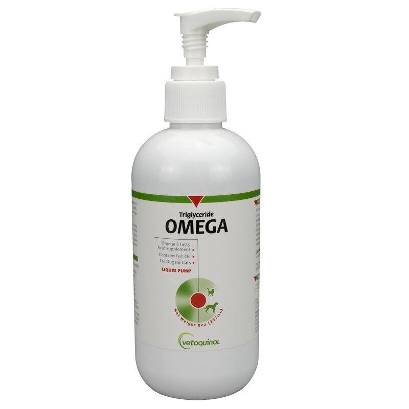 VETOQUINOL Triglyceride OMEGA Omega3 Fatty Acid Liquid Supplement for