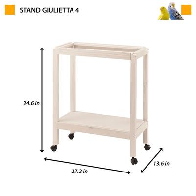 Show full view: Ferplast Giulietta 4 Wooden Stand Cage Accessory slide 2 of 5