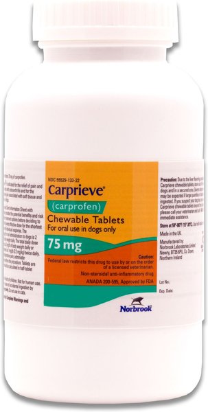 Carprieve (Carprofen) Chewable Tablets