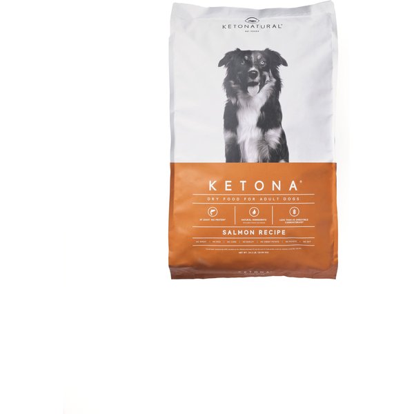 KETONATURAL Ketona Salmon Recipe GrainFree Adult Dry Dog Food, 24.2lb