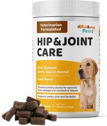 Wellnergy Pets Green Lipped Mussel Hip & Joint Care Supplement for Dogs, 60 count slide 1 of 3