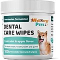 Wellnergy Pets Dental Care Dog Wipes, 100 count
