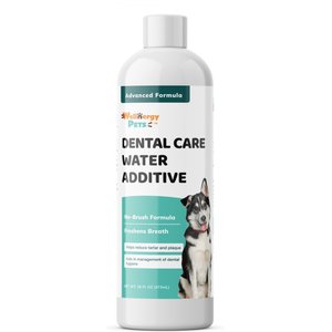 Wellnergy Pets Dental Care Water Additive Supplement for Dogs, 16-oz bottle