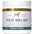 PetScy Itch Relief Pork Flavored Chew Supplement for Dogs, 30 count