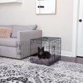 Happy Hounds Carson Deluxe Dog Crate Pad, Gray, X-Small