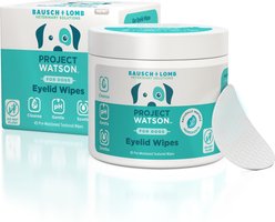 Project Watson Fragrance Free Dog Eyelid Wipes, 45 count