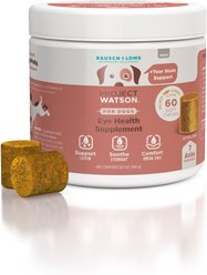 Project Watson Eye Health Salmon & Carrot Flavored Soft Chew Supplement for Dogs, 60 count