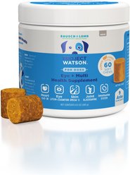 Project Watson Eye & Multi Health Pumpkin & Carrot Flavored Soft Chew Supplement for Dogs, 60 count